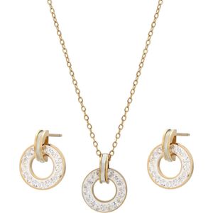 faina Sieraden set  goud / wit