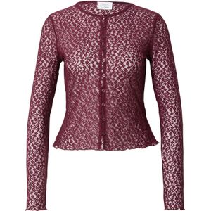 Daahls by Emma Roberts exclusively for ABOUT YOU Gebreid vest 'Valentina'  bordeaux