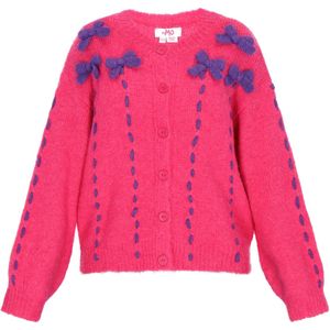 MYMO Oversized vest  violetblauw / fuchsia