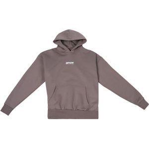 Dropsize Sweatshirt  lichtbruin / wit