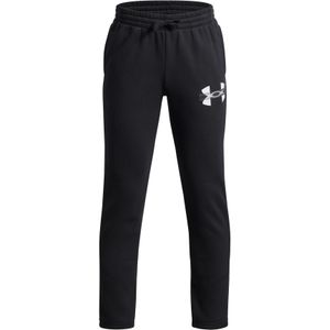 UNDER ARMOUR Sportbroek 'Rival'  donkergrijs / zwart / wit