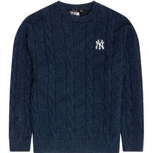 NEW ERA Trui 'NEYYAN'  navy / wit