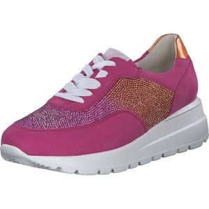 WALDLÄUFER Sneakers laag 'Feli'  goud / rood