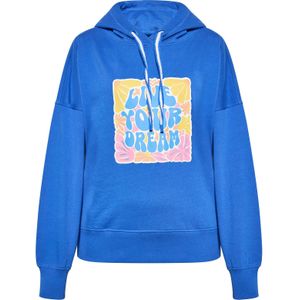 IZIA Sweatshirt  kobaltblauw / geel / lila / wit