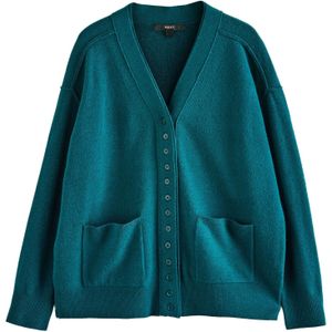 Next Gebreid vest  petrol