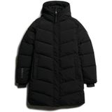Superdry - W5011782A City Chevron - Gewatteerde Parka - Zwart