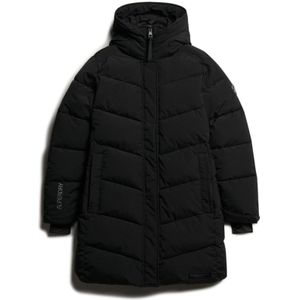 Superdry - W5011782A City Chevron - Gewatteerde Parka - Zwart