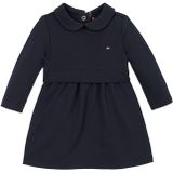 Dark Night Navy - Jerseyjurk - Met Logoborduursel - Lange Mouwen