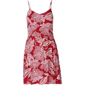KOROSHI Zomerjurk  donkerrood / wit