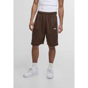 DEF Broek  donkerbruin / wit