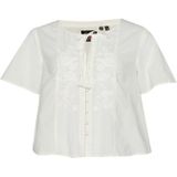 Superdry - Korte Mouwen Hoge Hals T-shirt - Geborduurd