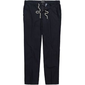 Men Plus Broek  navy