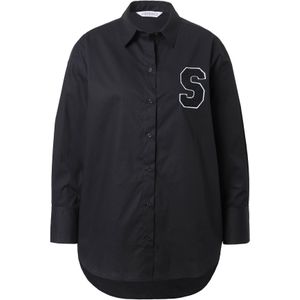 Studio Untold Blouse  zwart / wit
