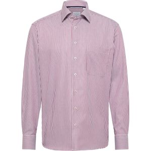 ETERNA Zakelijk overhemd  bordeaux / wit