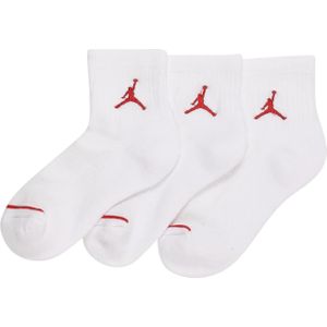 Jordan - Sokken - Rood/Wit - 3 Pack - Logoprint - Voelt Zacht Aan