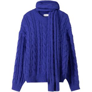 Bershka Trui  ultramarine blauw