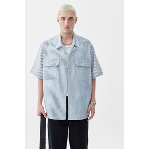 VAMOS CLO Overhemd  smoky blue / pastelblauw