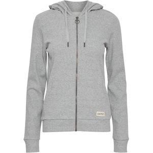 Oxmo Sweatvest 'Lova'  lichtgrijs