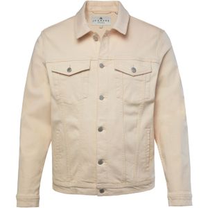 JP1880 - Tussenjas - Lichtbeige - Bikerjack - Effen