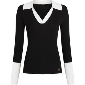 Karl Lagerfeld Trui  zwart / wit