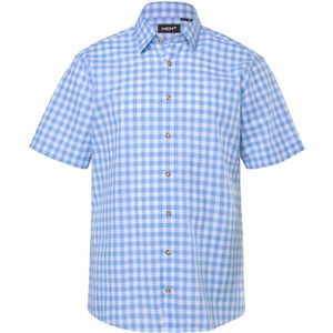 Men Plus Overhemd  lichtblauw / wit