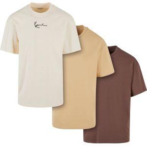 Karl Kani Shirt  sand / bruin