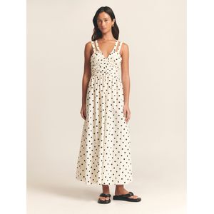 St MRLO Jurk 'Ashli'  zwart / wit