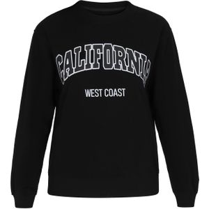 SANIKA Sweatshirt 'Fashion Look'  grijs / zwart / wit