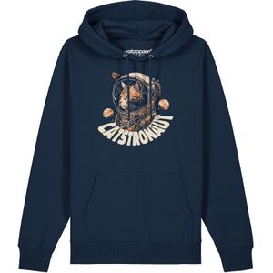 Watapparel Sweatshirt 'Catstronaut'  navy / gemengde kleuren