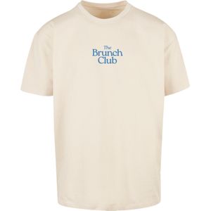 F4NT4STIC Shirt 'The Brunch Club'  sand / blauw / rood / wit