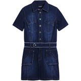 Desigual - Kort Spijkerjurk - Multicolor - Met Riem - AW25