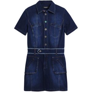 Desigual - Kort Spijkerjurk - Multicolor - Met Riem - AW25