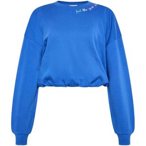 IZIA Sweatshirt  kobaltblauw / gemengde kleuren