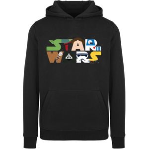 F4NT4STIC Sweatshirt 'Star Wars'  gemengde kleuren / zwart