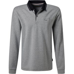 PIERRE CARDIN Shirt  grijs / zwart