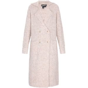 DreiMaster - Vintage - Gebreid Vest - Beige Gemêleerd