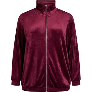 Zizzi Sweatvest  bourgogne