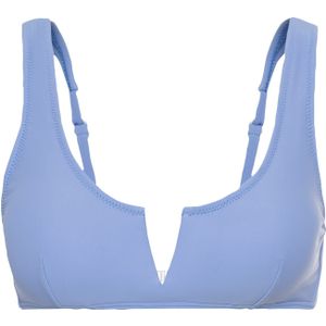 Bikinitop - Rookblauw - Recycling-Polyamide - Zonder Beugels