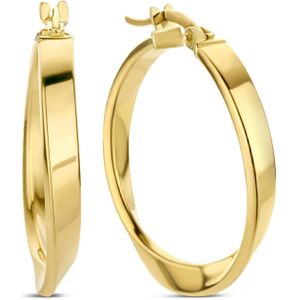 Isabel Bernard - Rivoli Maryn - Oorringen - 14 Karaat Goud - Dames