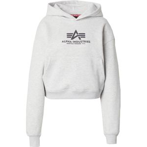 ALPHA INDUSTRIES Sweatshirt  antraciet / lichtgrijs