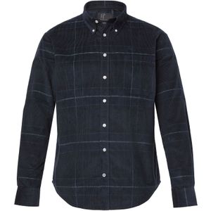 JP1880 Overhemd  nachtblauw / zwart / wit