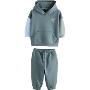 Next Set  hemelsblauw / groen / petrol / wit