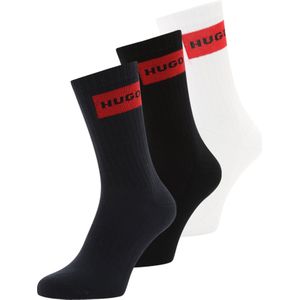 HUGO Sokken  marine / rood / zwart / wit