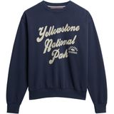 Superdry Sweatshirt  beige / marine
