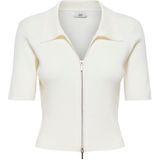 JDY - Jdynanna - Vest - Korte Mouwen - Chinese Boord - Ritssluiting