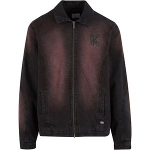 Karl Kani Tussenjas  kersrood / zwart