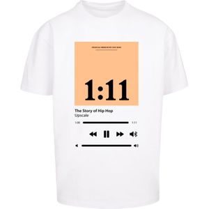 Mister Tee Upscale - 1:Oversize Heren T-shirt - Wit