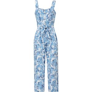 Salsa Jeans - 21010430 - Jumpsuit - Blauw/Wit - Regular Fit