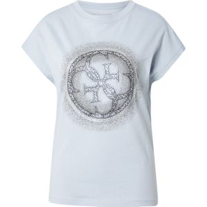 GUESS - Shirt - Navy - Pastelblauw - Grijs - Kwartmouw - Ronde Hals