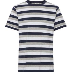 !Solid Shirt  blauw / grijs